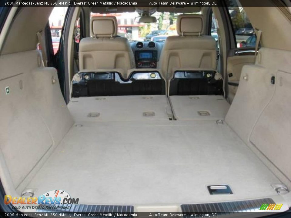 2006 Mercedes-Benz ML 350 4Matic Everest Green Metallic / Macadamia Photo #33