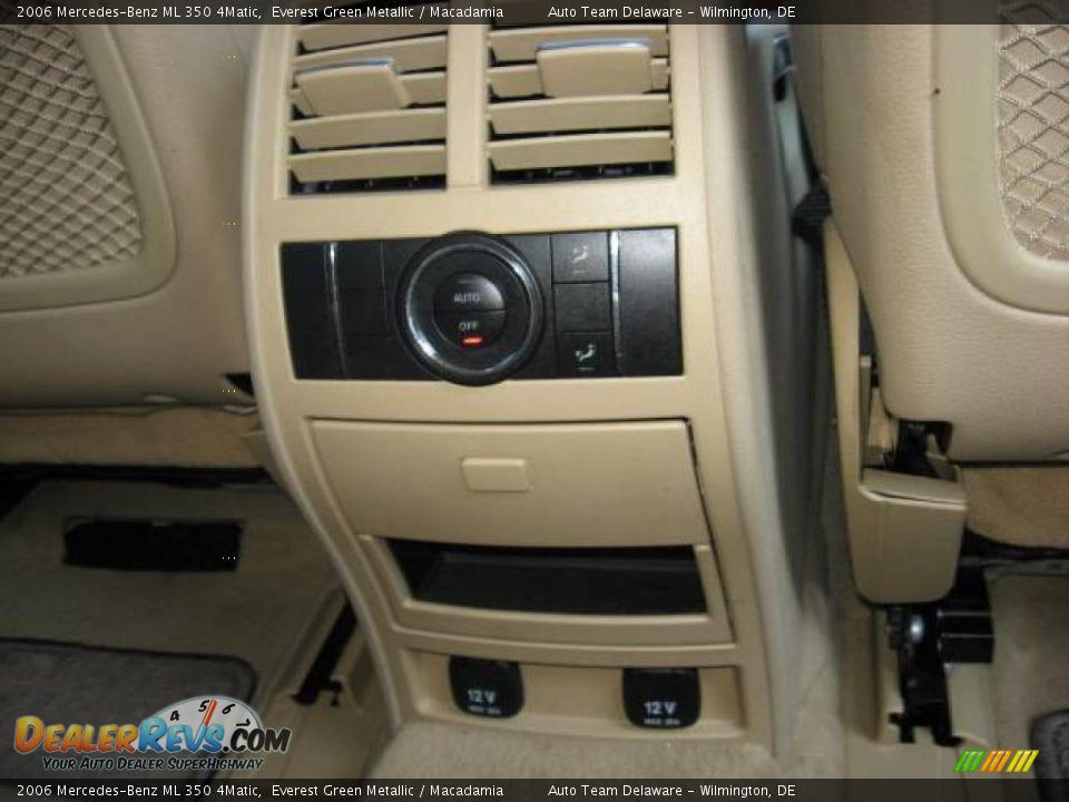 2006 Mercedes-Benz ML 350 4Matic Everest Green Metallic / Macadamia Photo #35