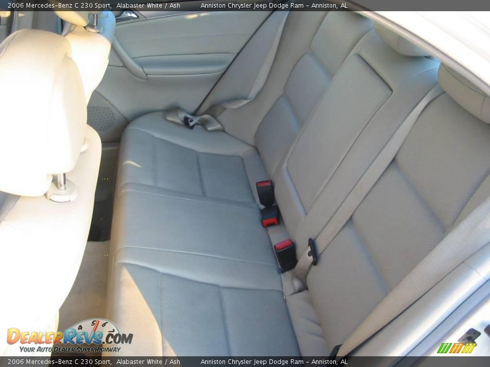 2006 Mercedes-Benz C 230 Sport Alabaster White / Ash Photo #4