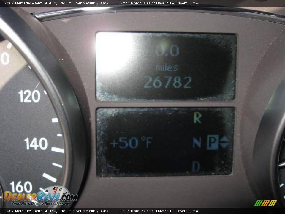 2007 Mercedes-Benz GL 450 Iridium Silver Metallic / Black Photo #5