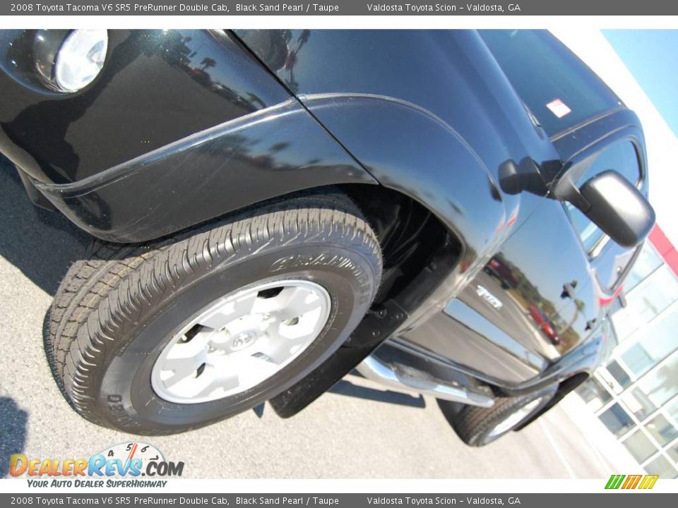 2008 Toyota Tacoma V6 SR5 PreRunner Double Cab Black Sand Pearl / Taupe Photo #3