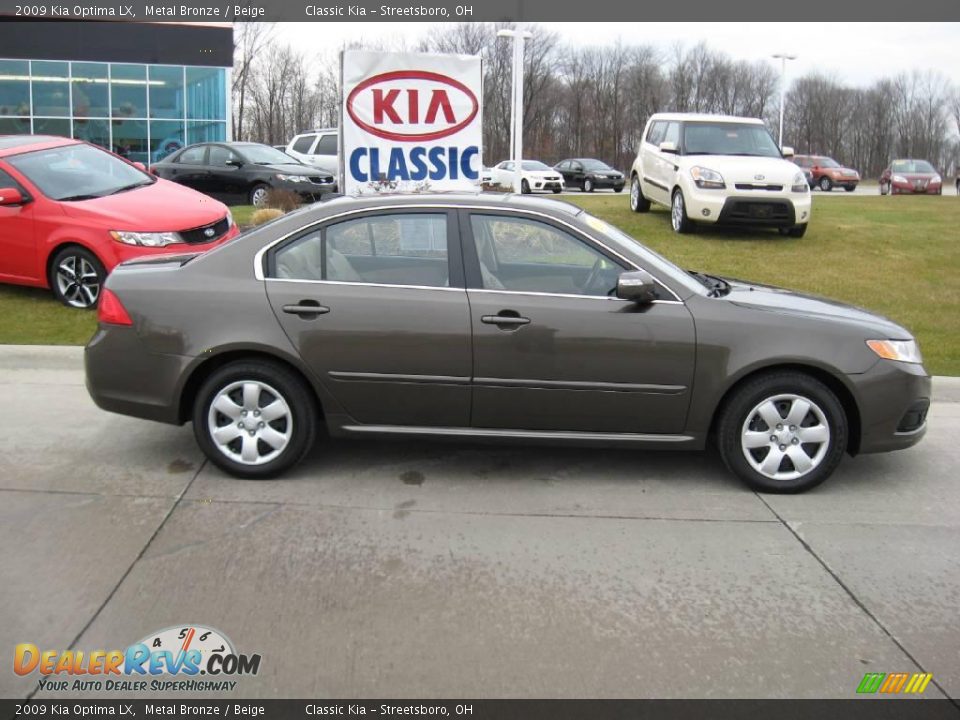 2009 Kia Optima LX Metal Bronze / Beige Photo #2