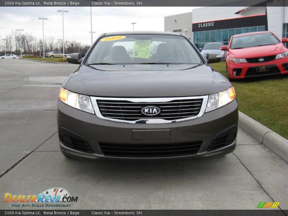 2009 Kia Optima LX Metal Bronze / Beige Photo #3