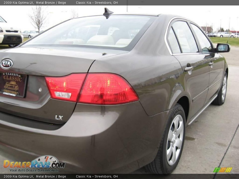 2009 Kia Optima LX Metal Bronze / Beige Photo #5
