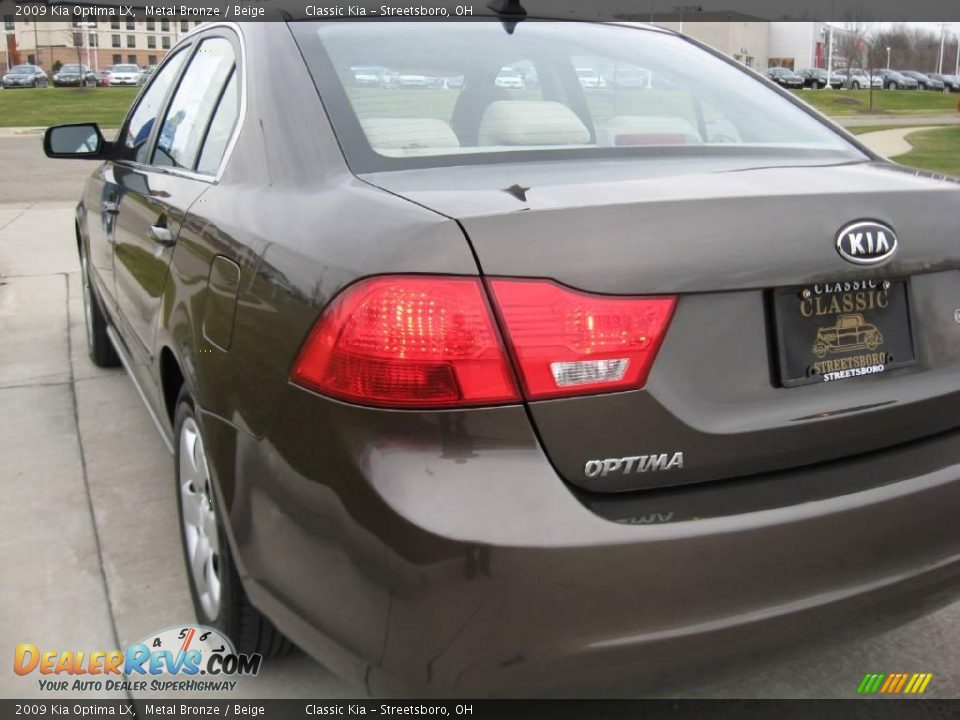 2009 Kia Optima LX Metal Bronze / Beige Photo #7