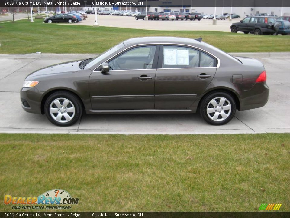 2009 Kia Optima LX Metal Bronze / Beige Photo #8