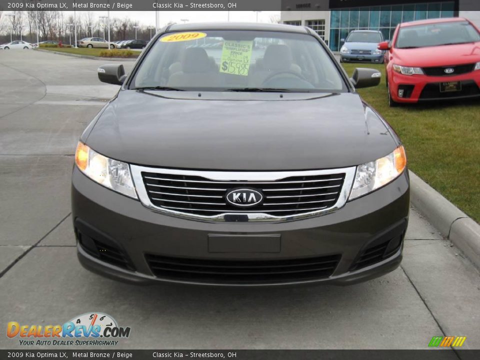 2009 Kia Optima LX Metal Bronze / Beige Photo #10