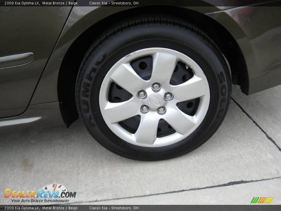 2009 Kia Optima LX Metal Bronze / Beige Photo #12