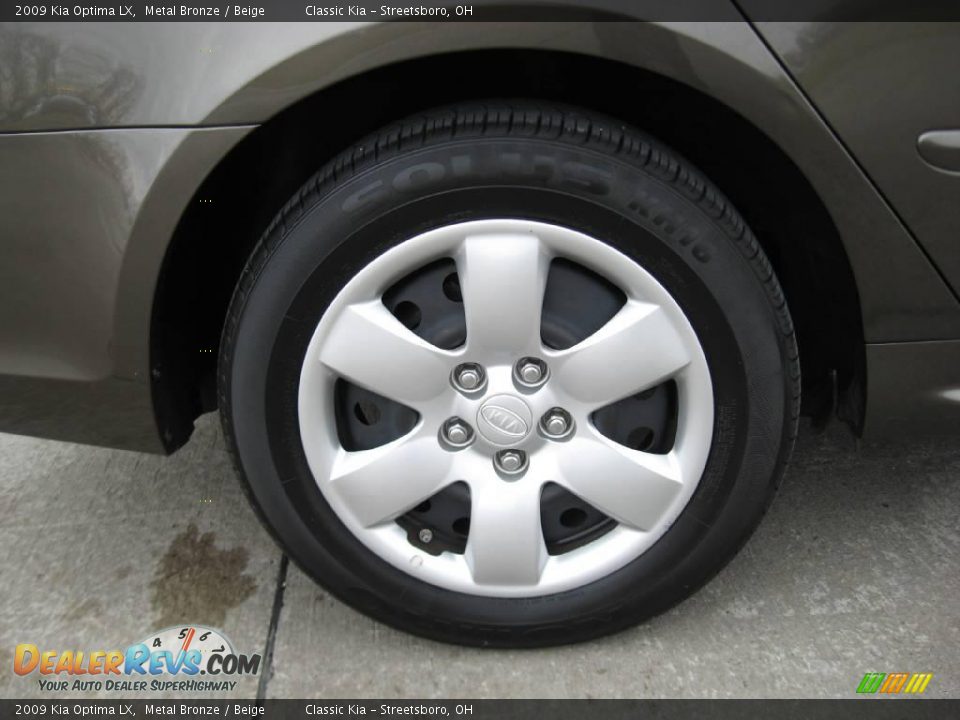 2009 Kia Optima LX Metal Bronze / Beige Photo #13