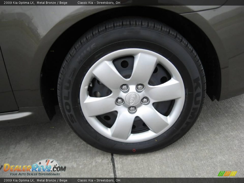 2009 Kia Optima LX Metal Bronze / Beige Photo #14