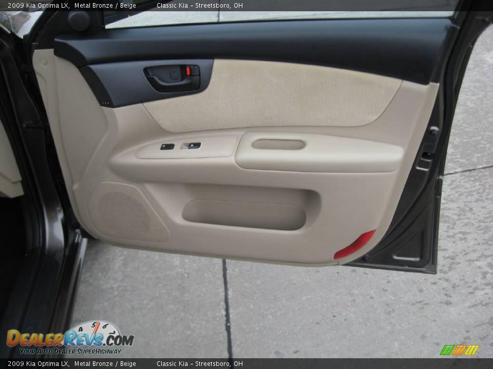 2009 Kia Optima LX Metal Bronze / Beige Photo #15