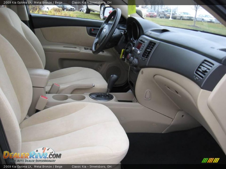 2009 Kia Optima LX Metal Bronze / Beige Photo #17