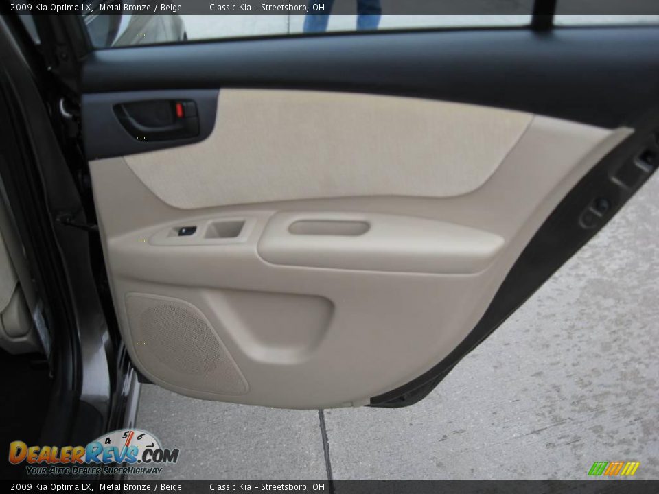2009 Kia Optima LX Metal Bronze / Beige Photo #19