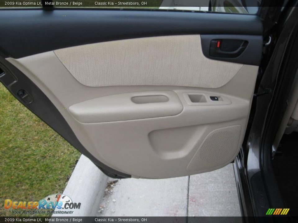 2009 Kia Optima LX Metal Bronze / Beige Photo #20