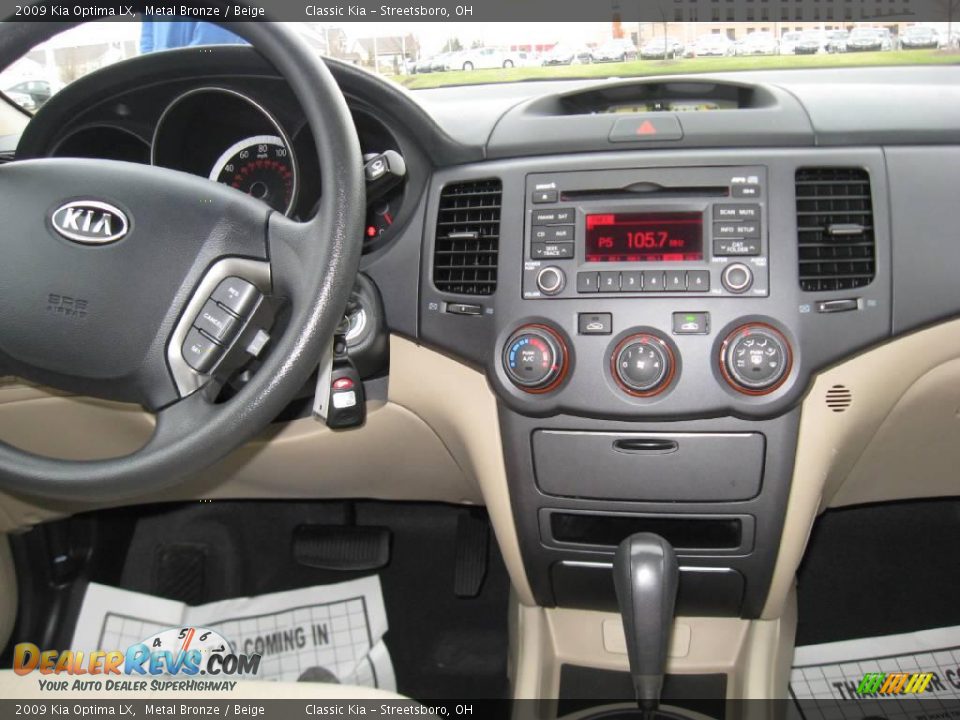 2009 Kia Optima LX Metal Bronze / Beige Photo #22