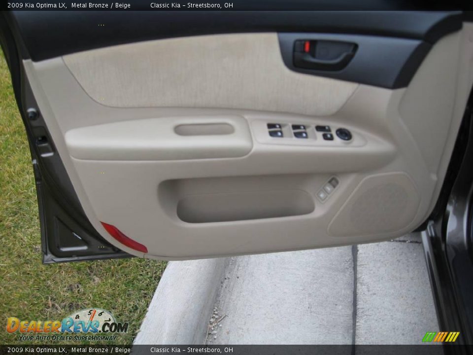 2009 Kia Optima LX Metal Bronze / Beige Photo #23