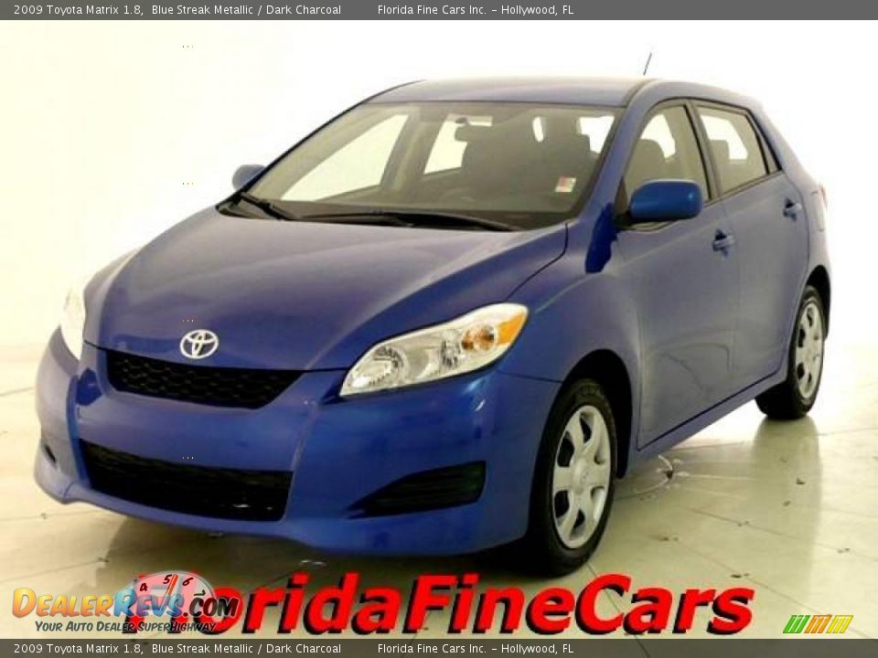 2009 Toyota Matrix 1.8 Blue Streak Metallic / Dark Charcoal Photo #1