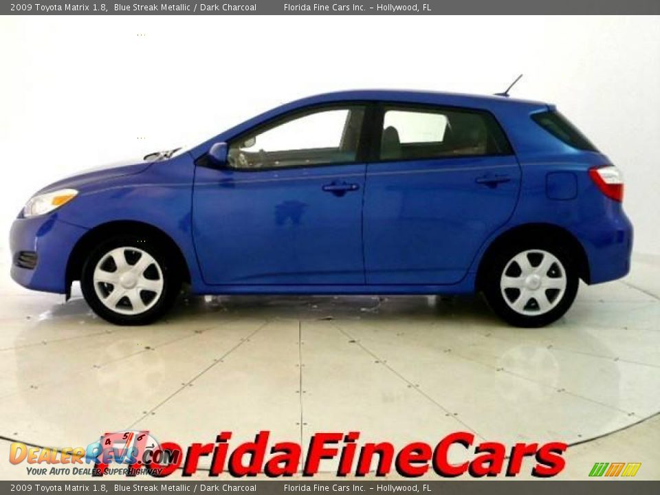 2009 Toyota Matrix 1.8 Blue Streak Metallic / Dark Charcoal Photo #3