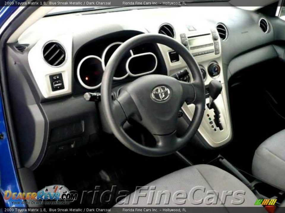 2009 Toyota Matrix 1.8 Blue Streak Metallic / Dark Charcoal Photo #12
