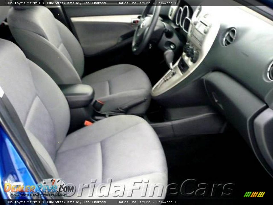2009 Toyota Matrix 1.8 Blue Streak Metallic / Dark Charcoal Photo #13