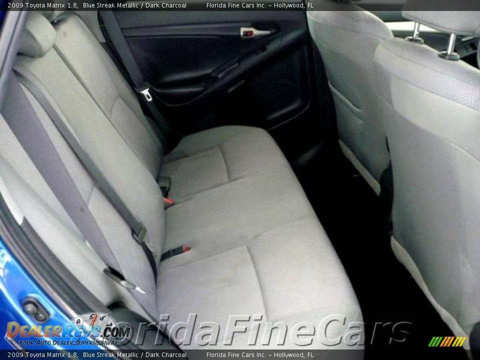 2009 Toyota Matrix 1.8 Blue Streak Metallic / Dark Charcoal Photo #14
