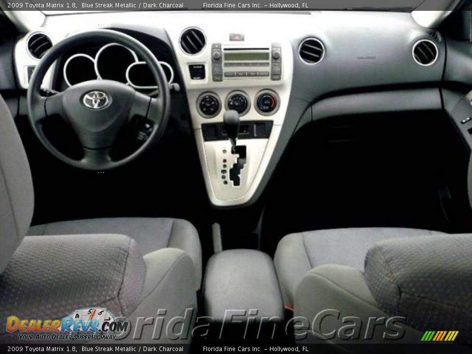 2009 Toyota Matrix 1.8 Blue Streak Metallic / Dark Charcoal Photo #15