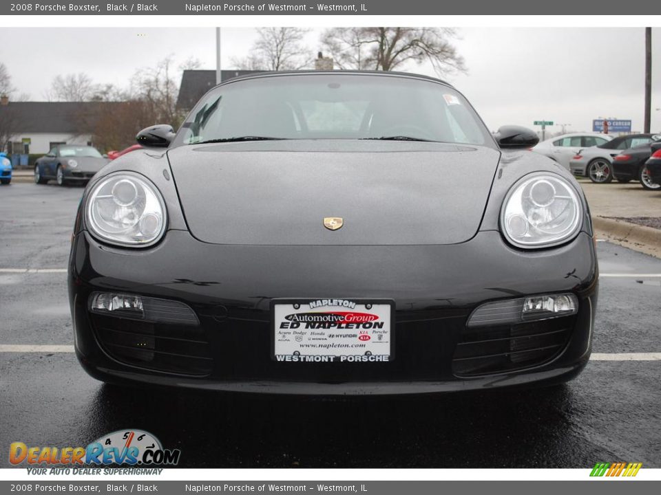 2008 Porsche Boxster Black / Black Photo #3