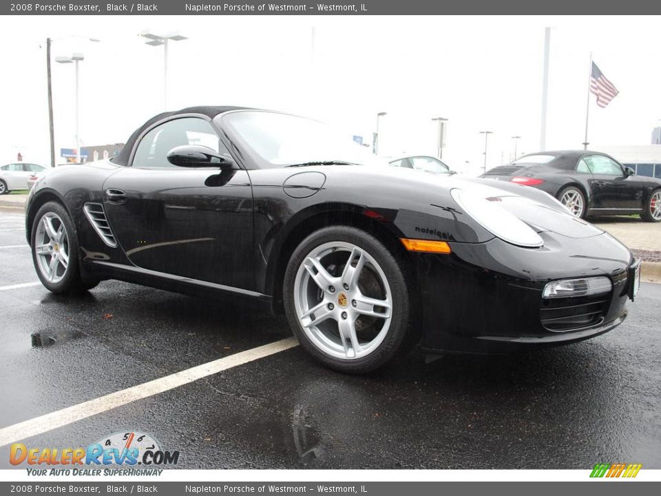 2008 Porsche Boxster Black / Black Photo #4