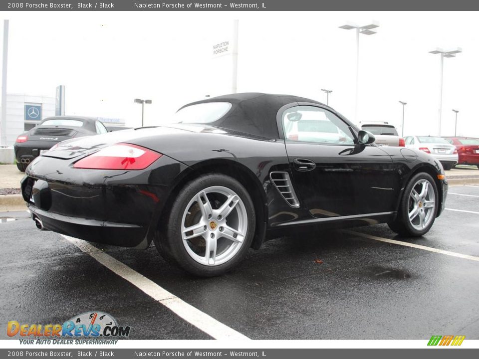 2008 Porsche Boxster Black / Black Photo #6