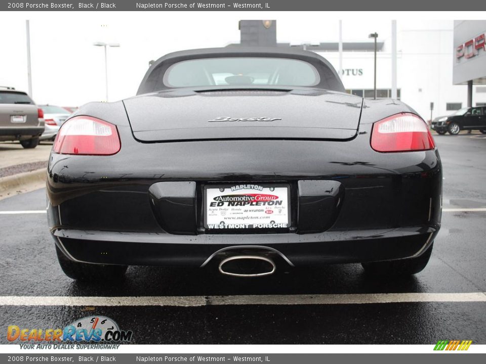2008 Porsche Boxster Black / Black Photo #7