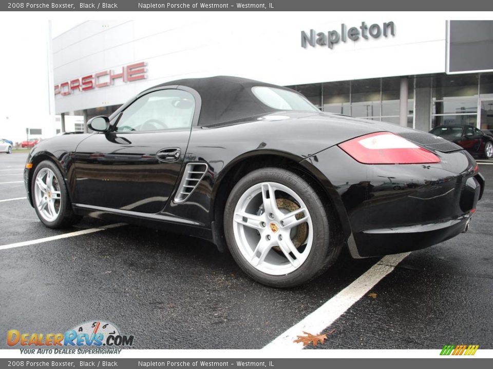 2008 Porsche Boxster Black / Black Photo #8