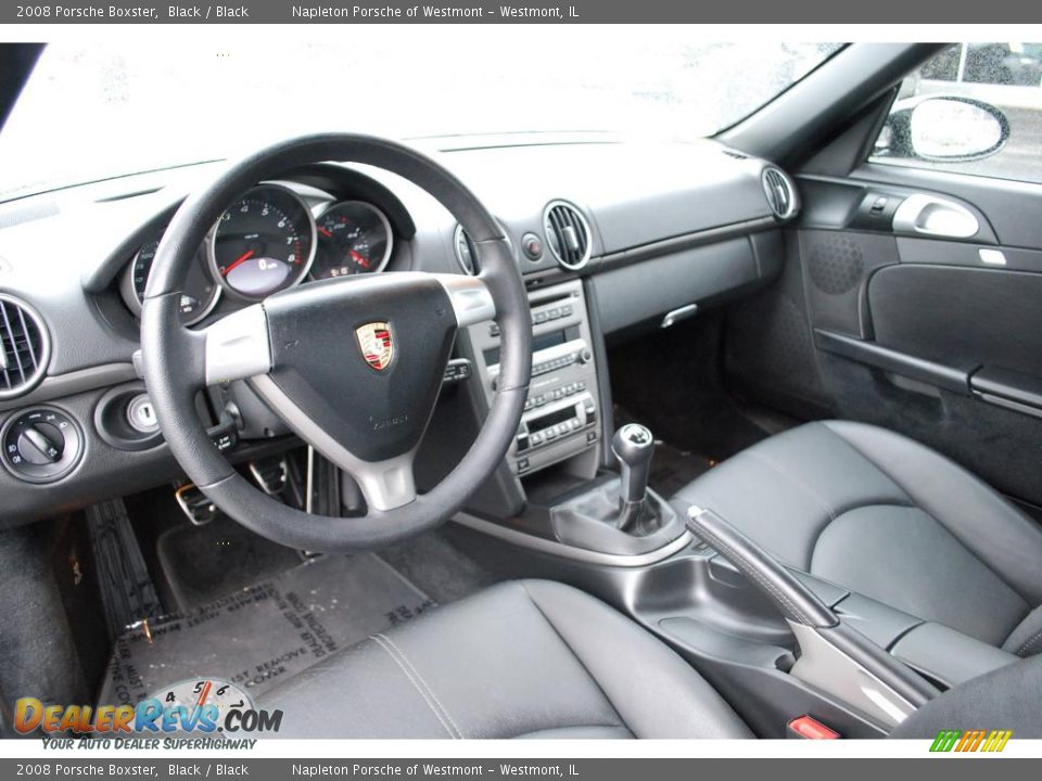 2008 Porsche Boxster Black / Black Photo #10