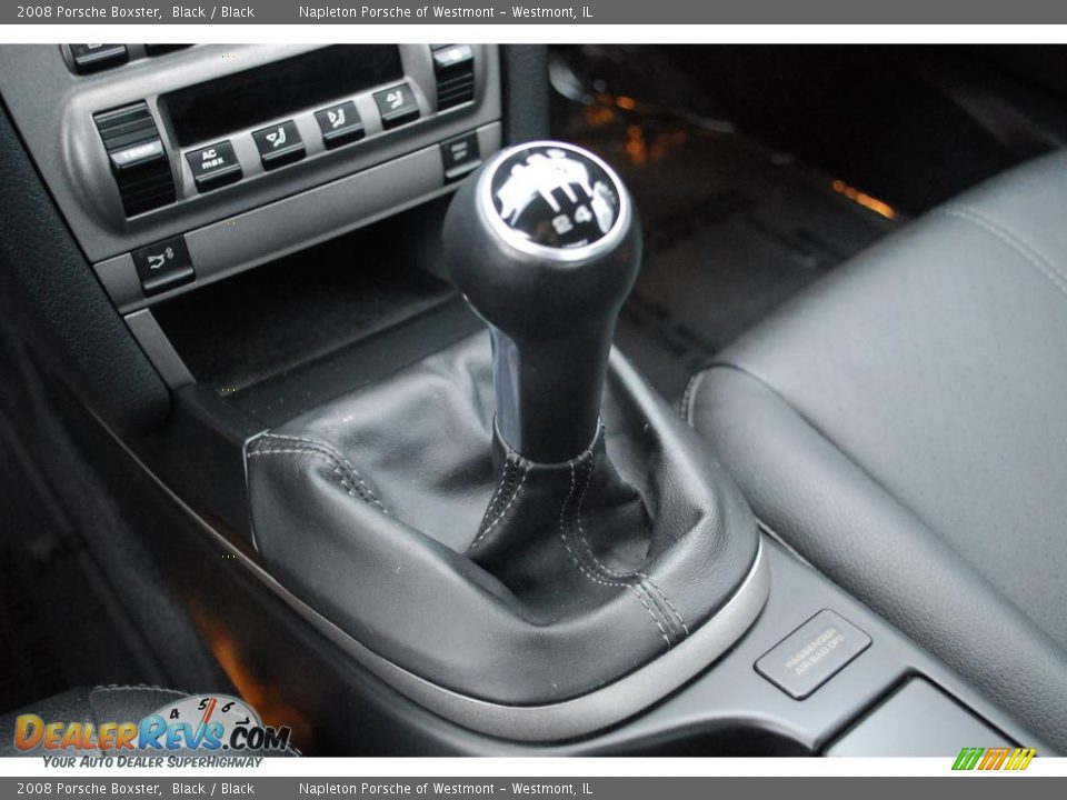 2008 Porsche Boxster Black / Black Photo #12