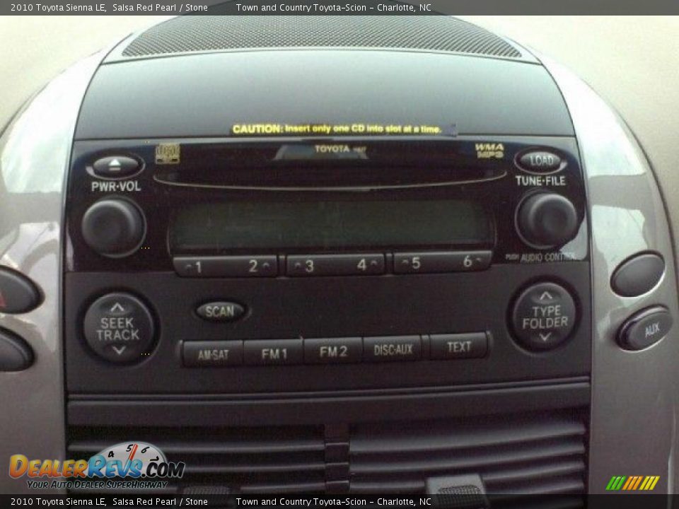2010 Toyota Sienna LE Salsa Red Pearl / Stone Photo #7