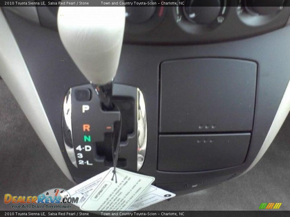 2010 Toyota Sienna LE Salsa Red Pearl / Stone Photo #9
