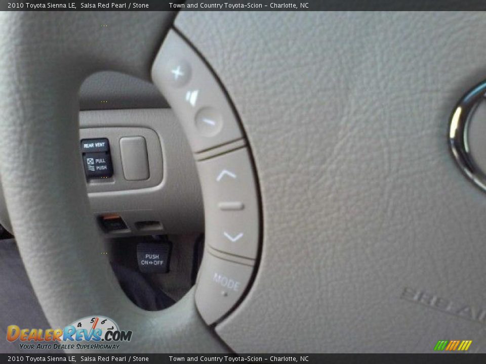 2010 Toyota Sienna LE Salsa Red Pearl / Stone Photo #10