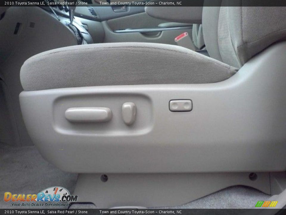 2010 Toyota Sienna LE Salsa Red Pearl / Stone Photo #12