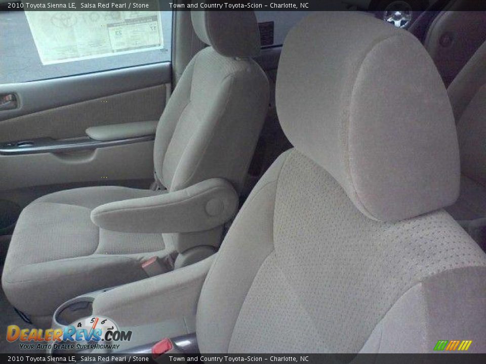 2010 Toyota Sienna LE Salsa Red Pearl / Stone Photo #13
