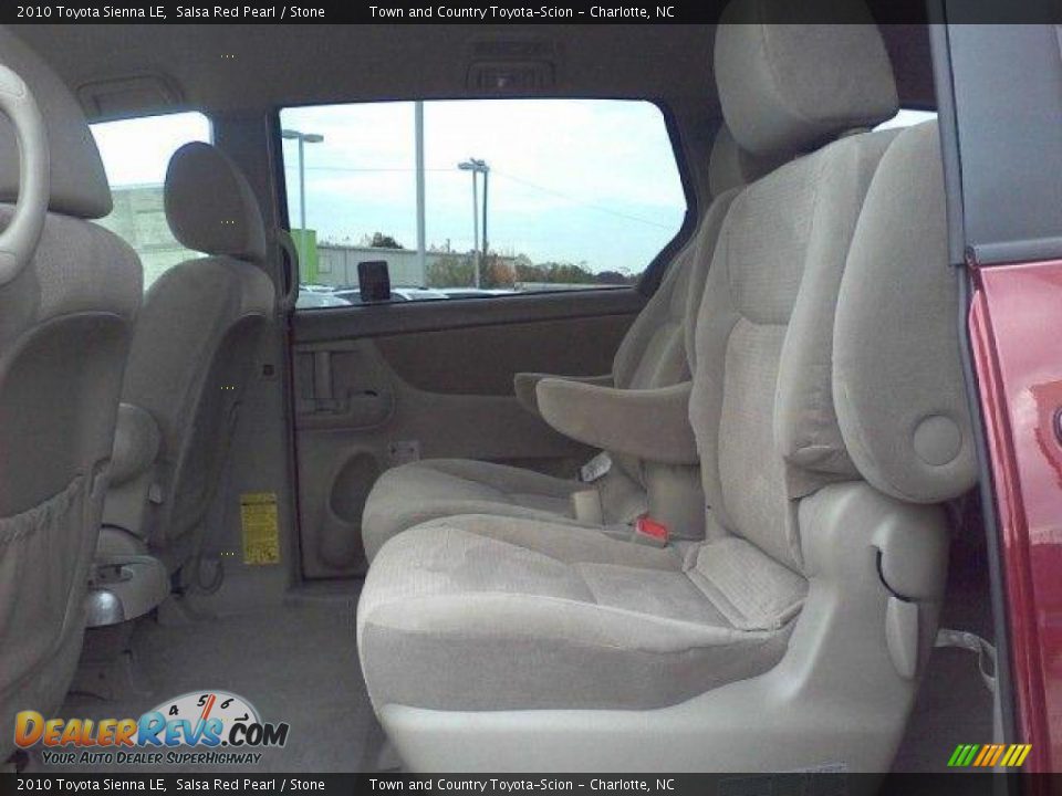 2010 Toyota Sienna LE Salsa Red Pearl / Stone Photo #14
