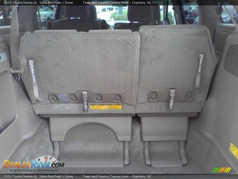 2010 Toyota Sienna LE Salsa Red Pearl / Stone Photo #16