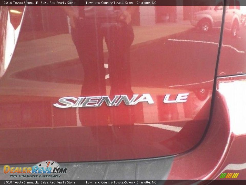 2010 Toyota Sienna LE Salsa Red Pearl / Stone Photo #17