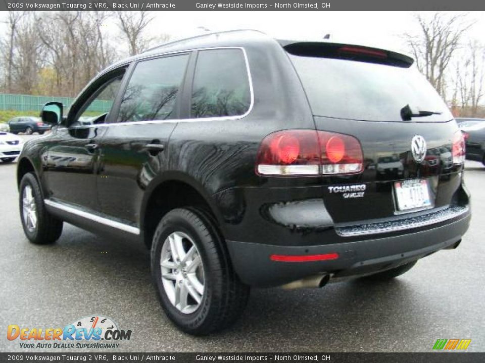 2009 Volkswagen Touareg 2 VR6 Black Uni / Anthracite Photo #3