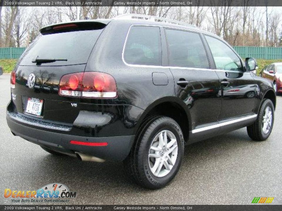 2009 Volkswagen Touareg 2 VR6 Black Uni / Anthracite Photo #5