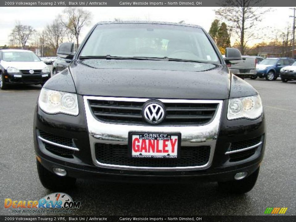 2009 Volkswagen Touareg 2 VR6 Black Uni / Anthracite Photo #8