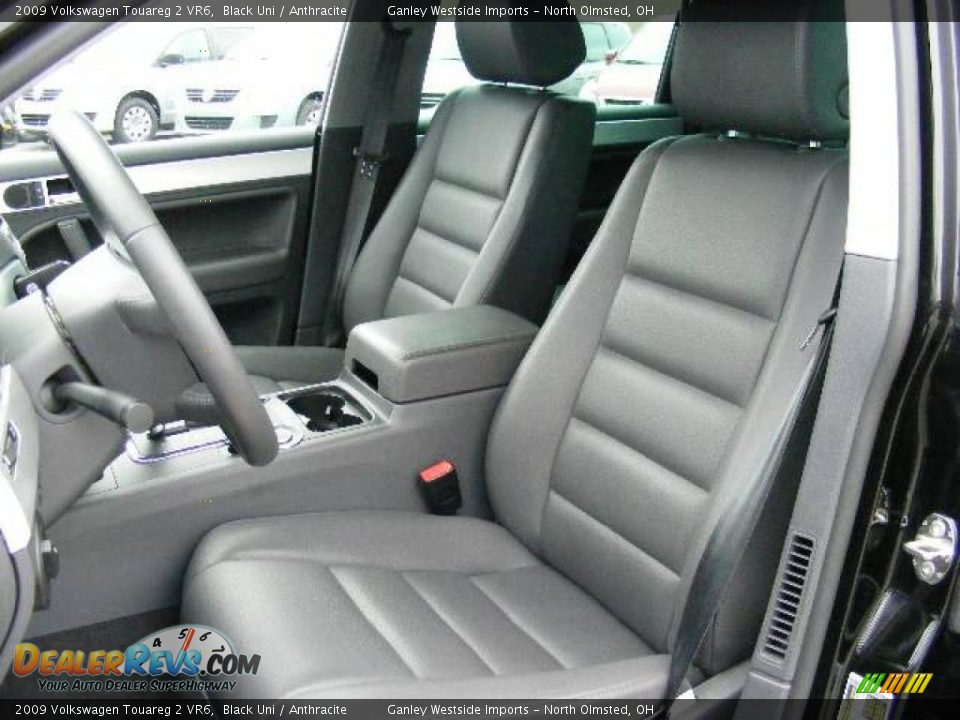 2009 Volkswagen Touareg 2 VR6 Black Uni / Anthracite Photo #9