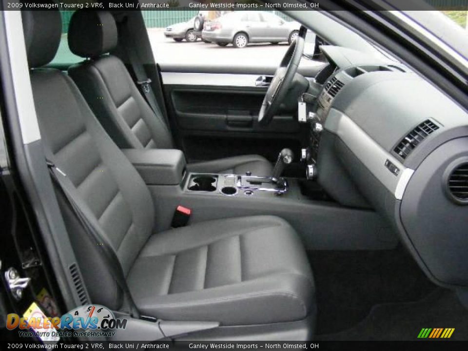 2009 Volkswagen Touareg 2 VR6 Black Uni / Anthracite Photo #13