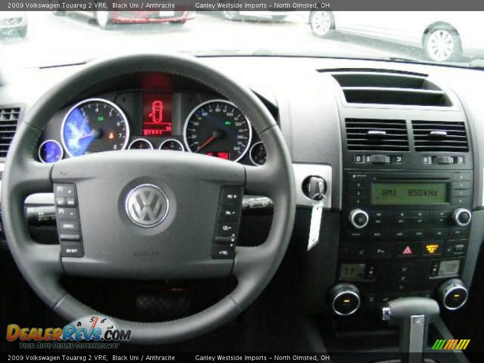 2009 Volkswagen Touareg 2 VR6 Black Uni / Anthracite Photo #14