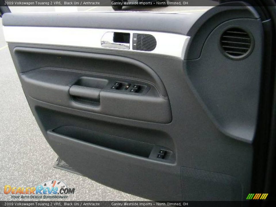 2009 Volkswagen Touareg 2 VR6 Black Uni / Anthracite Photo #19