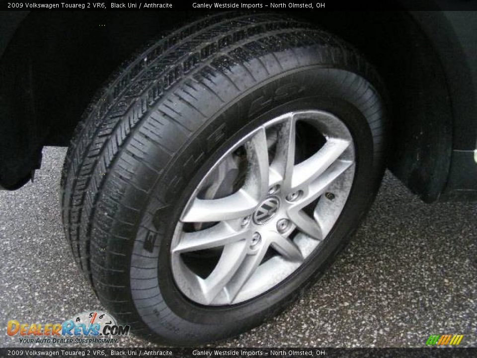 2009 Volkswagen Touareg 2 VR6 Black Uni / Anthracite Photo #22