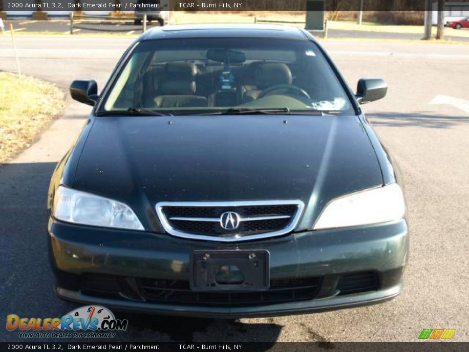 2000 Acura TL 3.2 Dark Emerald Pearl / Parchment Photo #3